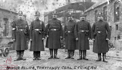 Bangor Police, Tonypandy Coal Strike 1911
