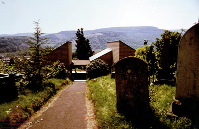 Treorchy Cemetery: Workmen's Lodge, Circa 1975