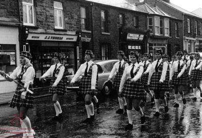 Pentre Carnival: Jazz Band Procession, 1973