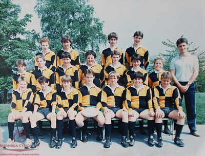  Rugby Team of Aberdare Boys Comp School 1986-