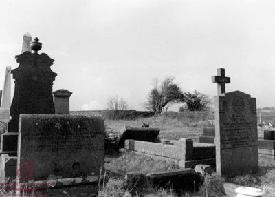 Bryntirion Chapel graveyard, circa 1977