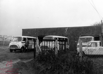 Hollybush Dairy Delivery Vans, circa 1977