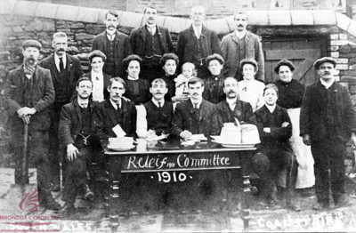 1910 Strike Relief Committee, probably Aberdare