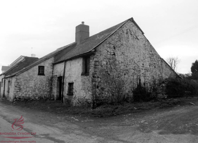 Cefn Bychan Farmhouse, circa 1977