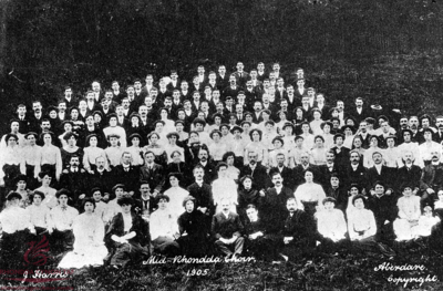 Mid Rhondda Choir, 1905