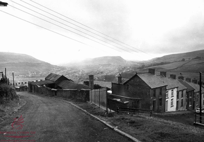 General view of Blaenclydach, Circa 1975