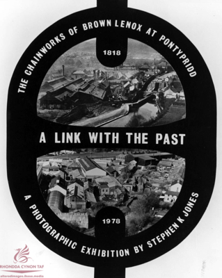 'A Link With the Past' exhibition poster, 1978