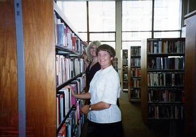 Treorchy Library: Visit of Fred Secombe, 1994