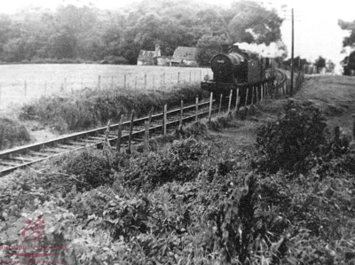 5865 returning to Abercynon from Cwm, August 1965